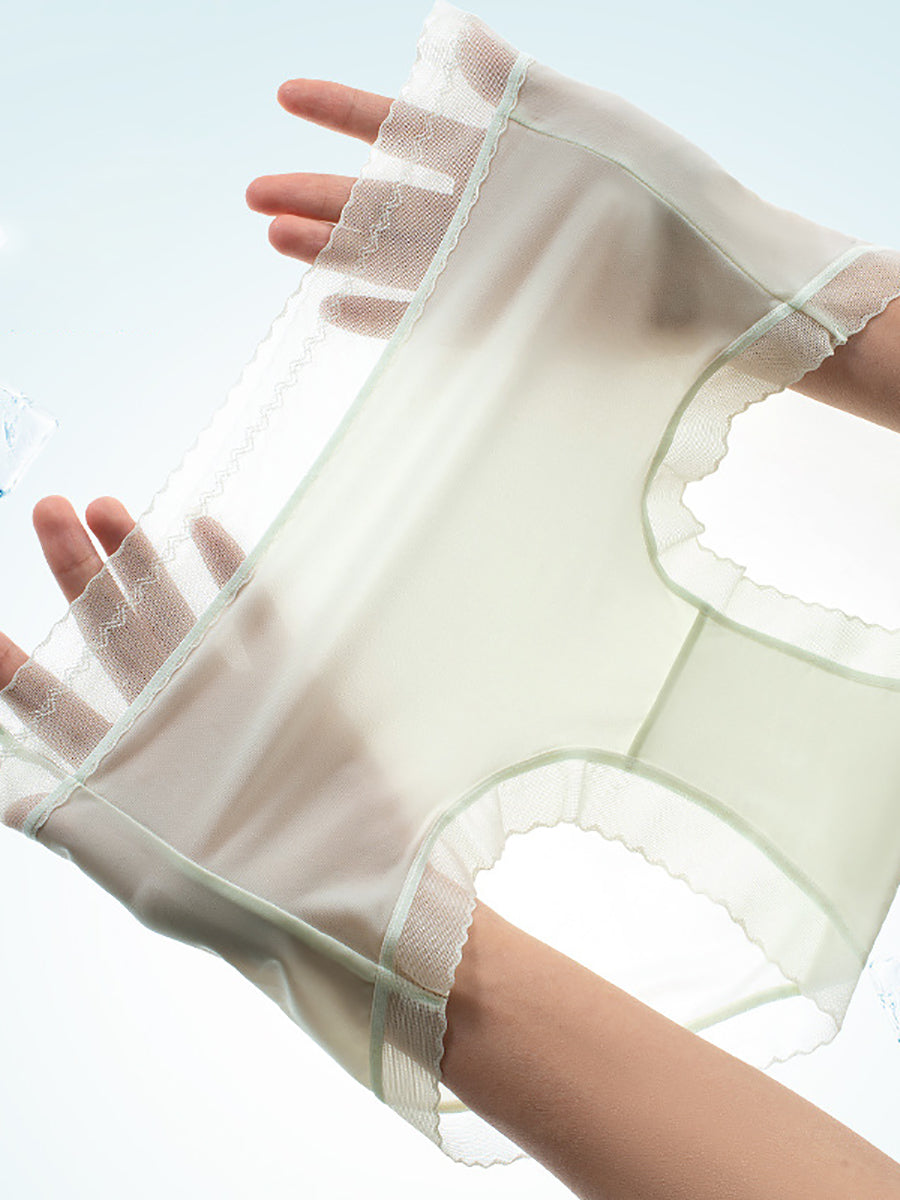 Underwear 5 High Summer Pieces Women Thin Waist