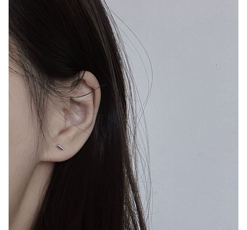 Stud Earring Silver Sterling