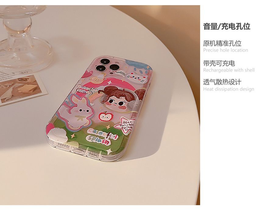 Cartoon Phone Transparent Case