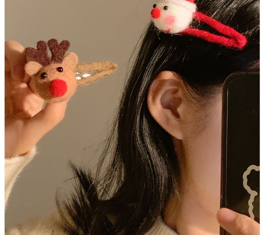 Designs) Hair Felting (Various Christmas Clip / Set
