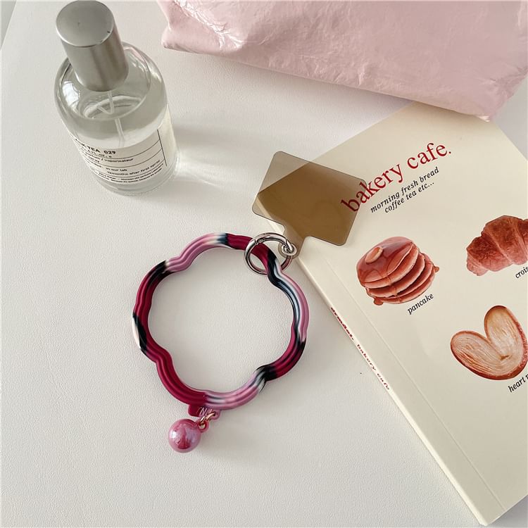 Hoop with Phone Lanyard Strap Wavy Pad