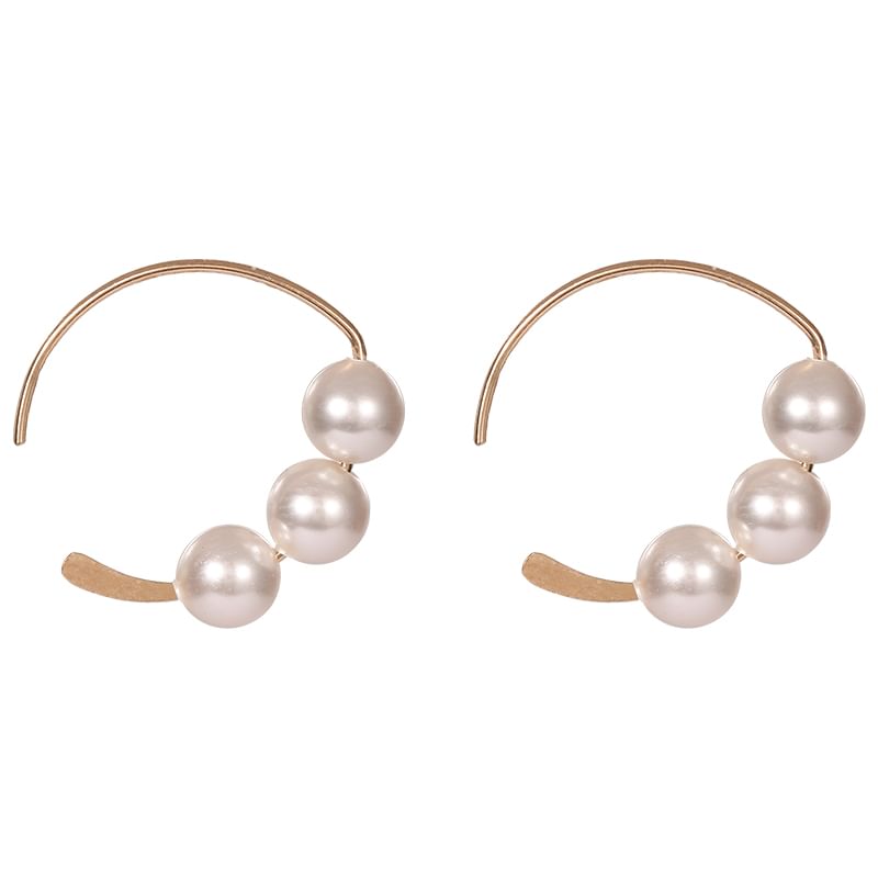 Drop Earring Pearl Faux