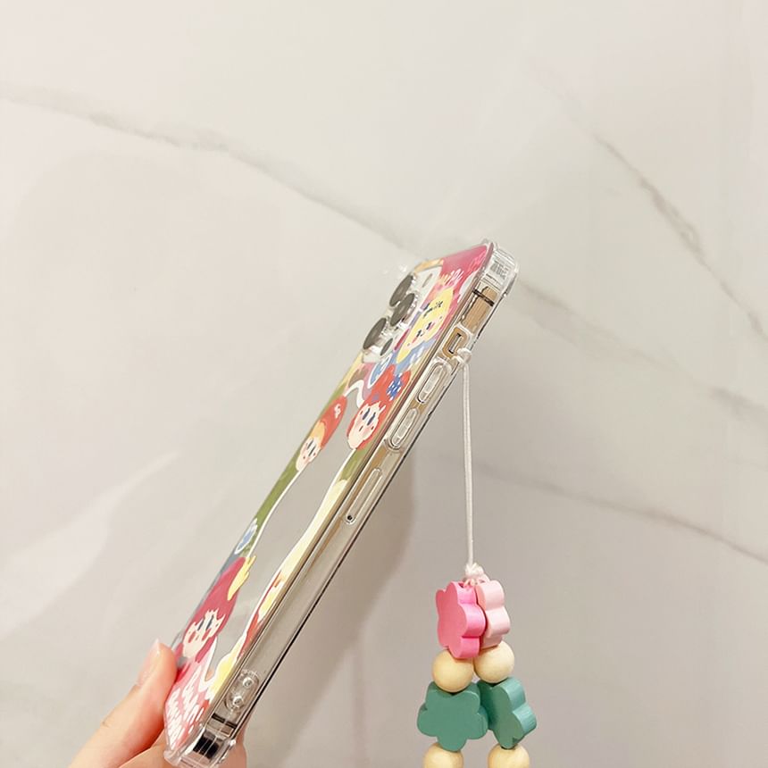 Cartoon Phone Mirrored Case