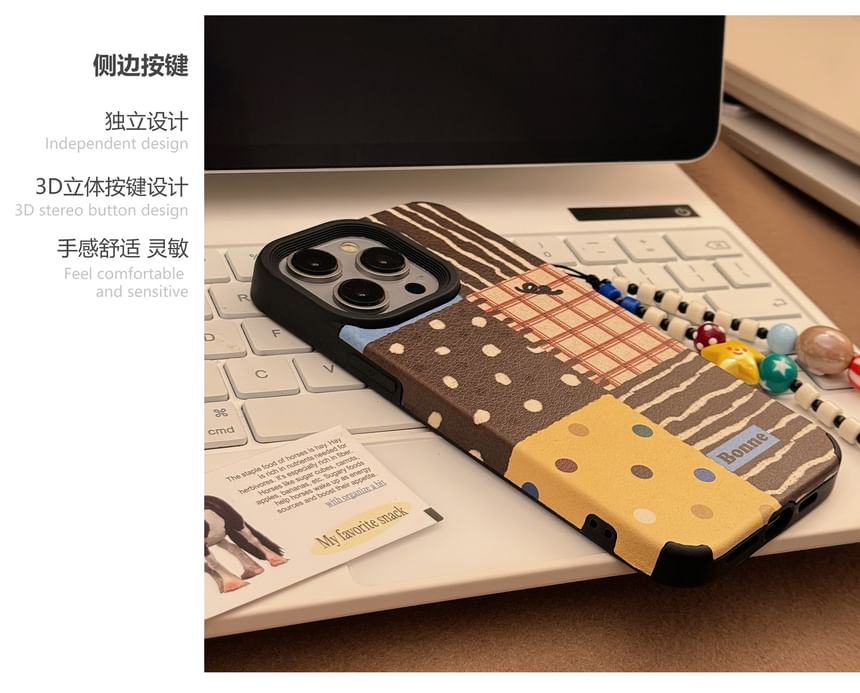 Case Strap Phone Patterned / Set