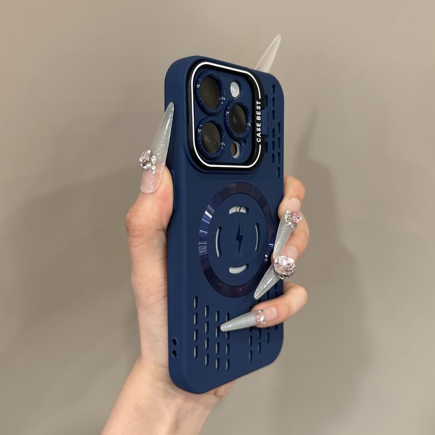 Perforated (Compatible MagSafe) with Case Magnetic iPhone