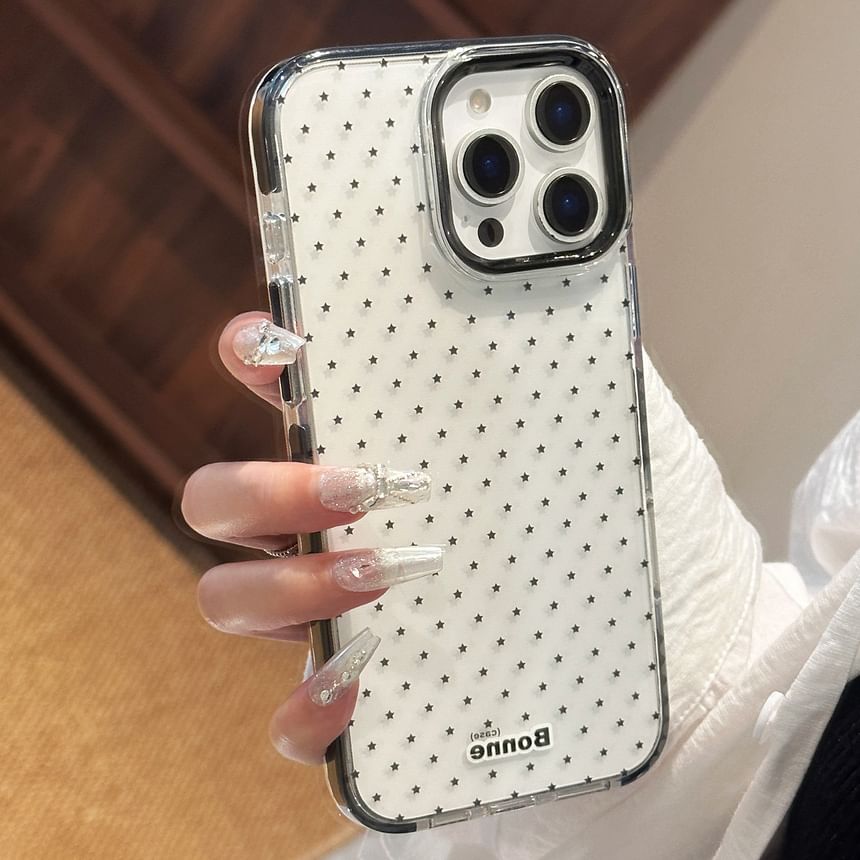 Phone Dotted Case Print