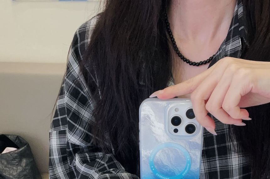 Phone with MagSafe) Gradient Case Magnetic (Compatible