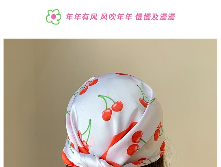 Print Cherry Band Head