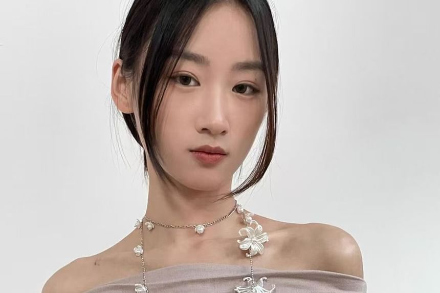 Long Necklace Floral