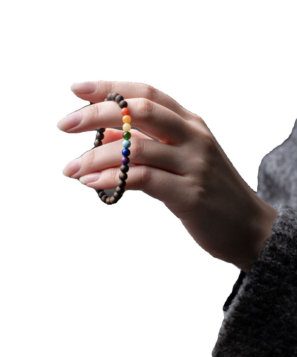 Loose Rainbow Handmade Xiaomi Beads Bracele YI047