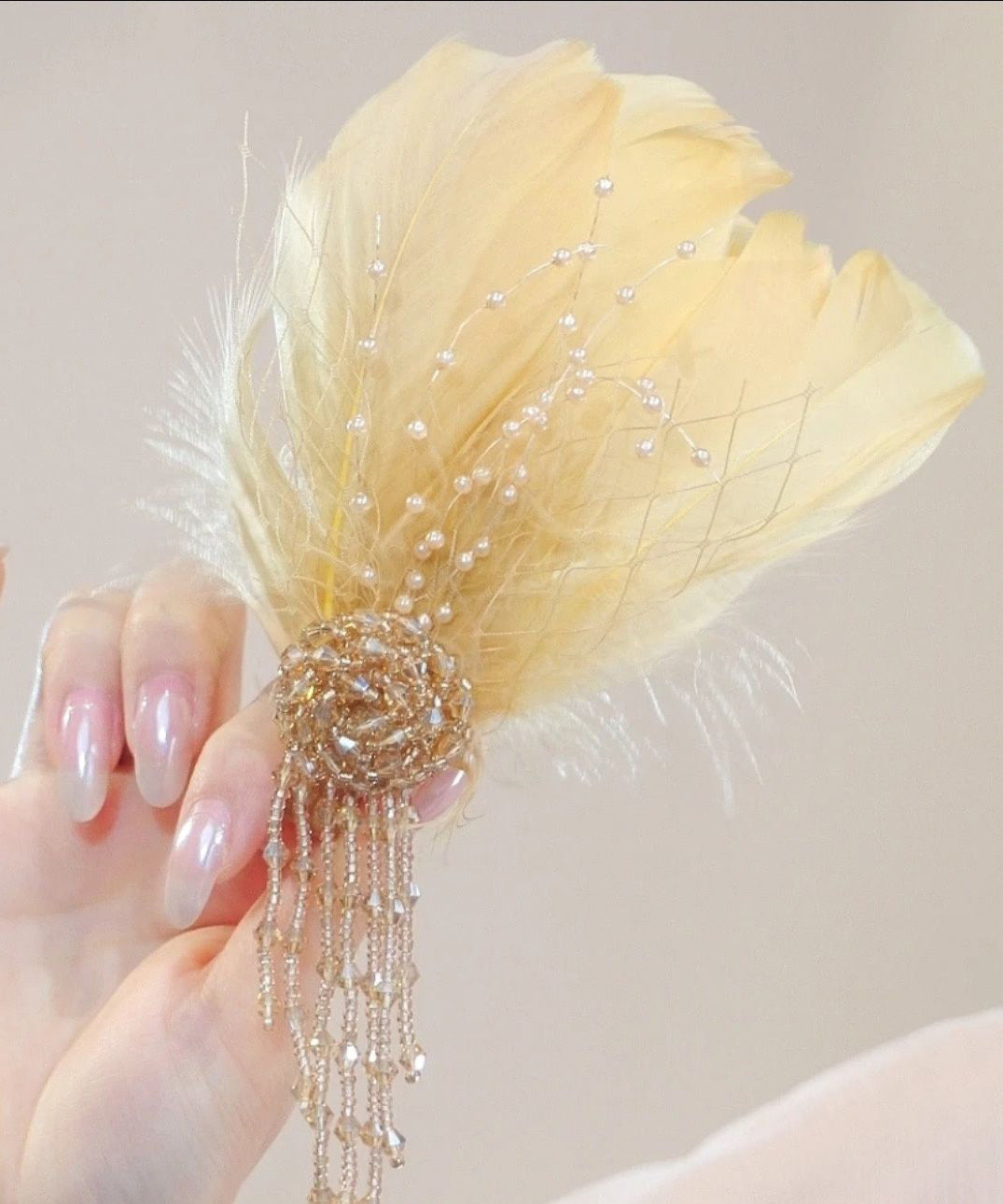 Hairpin Tassel Hair Vogue Gold Alloy Chicken