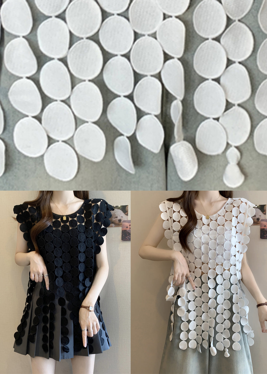 Out Solid Top Black Women Sleeveless Hollow Neck O