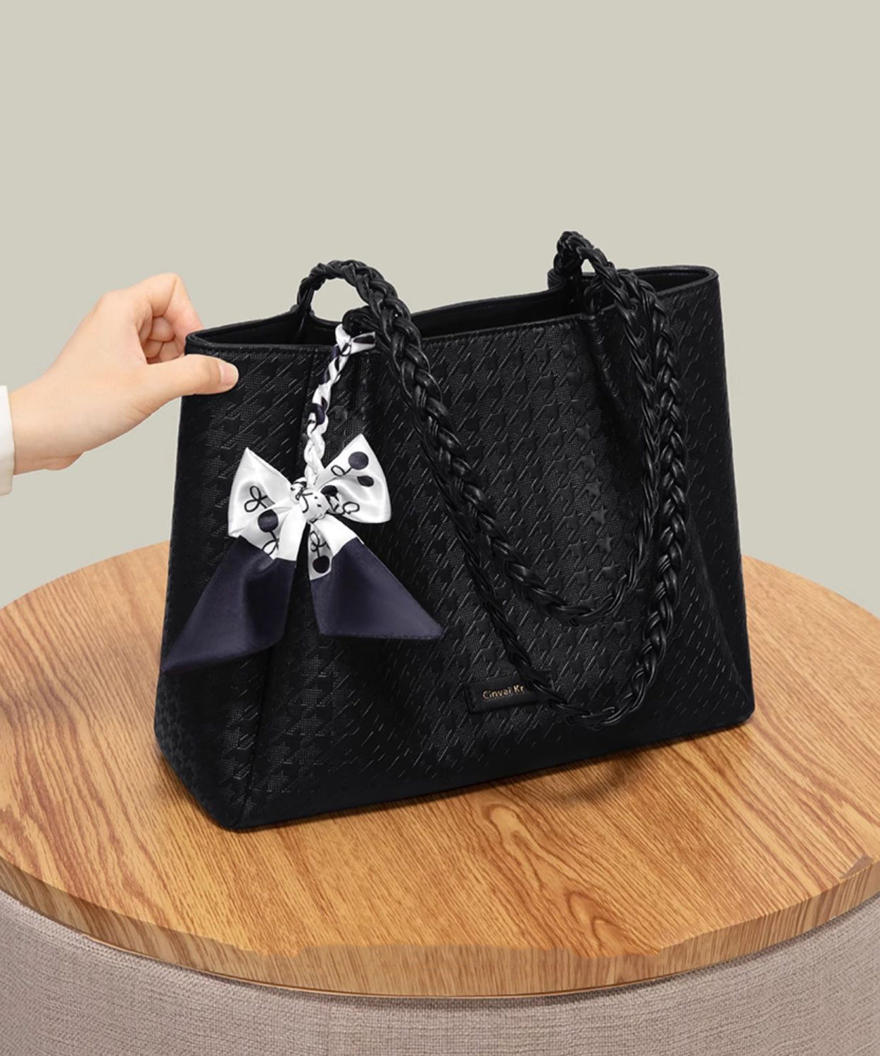 Leather Bags Large Capacity White Women Faux Shoulder