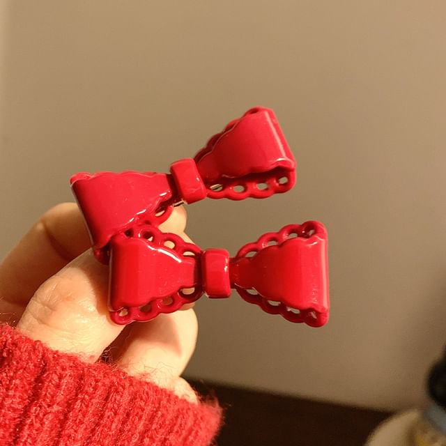 Hair Bow / Set Clip