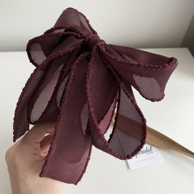 Clip Hair Bow