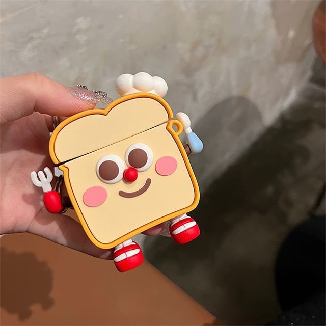 Pro Skin AirPods Charm / Earphone Case Set Toast