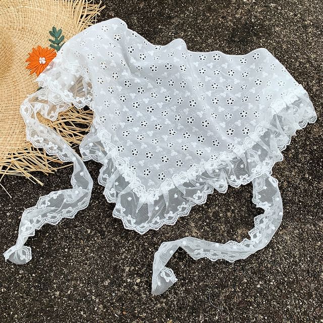 Hat Bonnet Lace