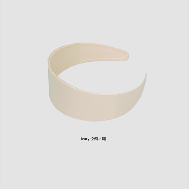 Headband Wide Plain