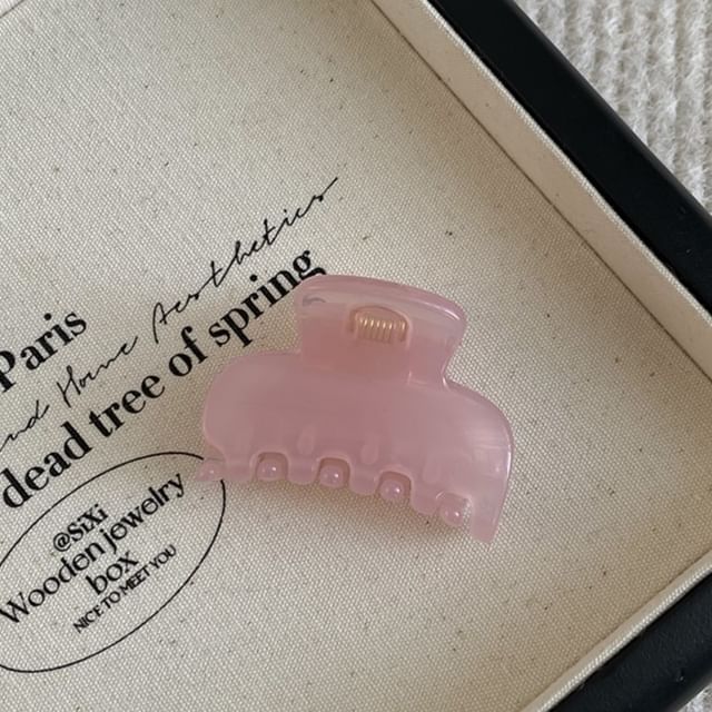 Acrylic Plain Hair Claw