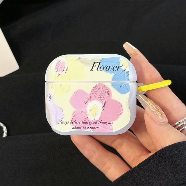 Earphone AirPods Case / Skin Pro Print Floral