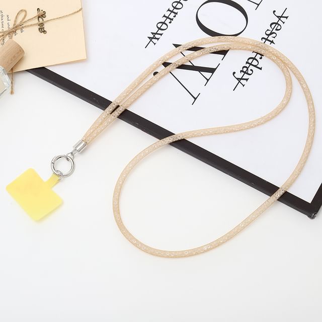 Pad Lanyard Phone Glitter with