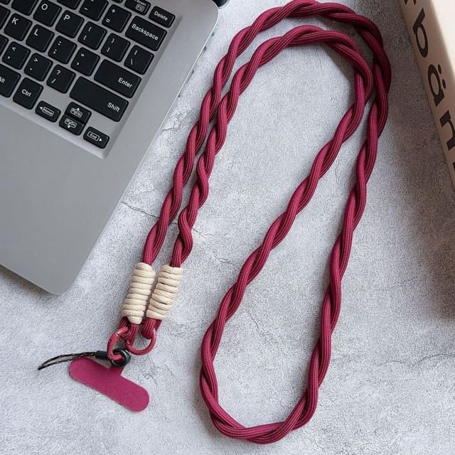 Helical Lanyard Phone Pad Strap with