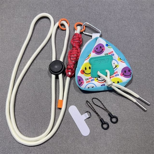 Phone with Lanyard Braided Adjustable Pad