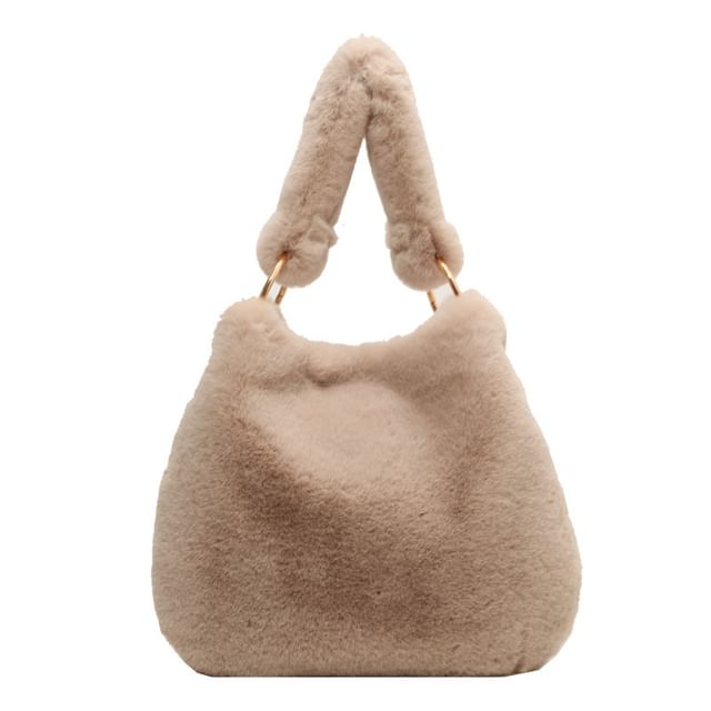 Faux Fur Shoulder Bag