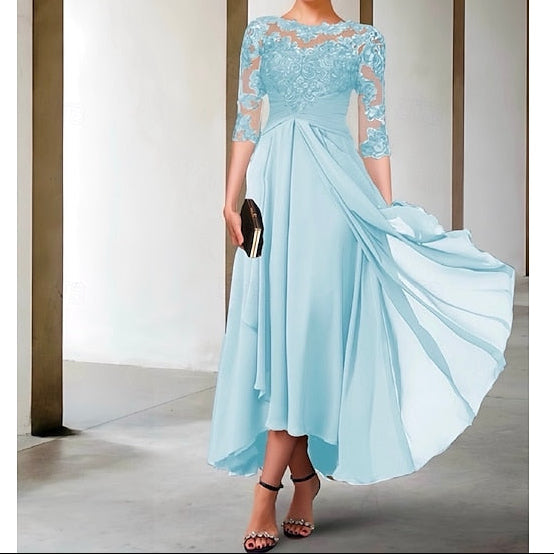 Guest Elegant of Dress the Plus Wedding A-Line Size Bride Mother