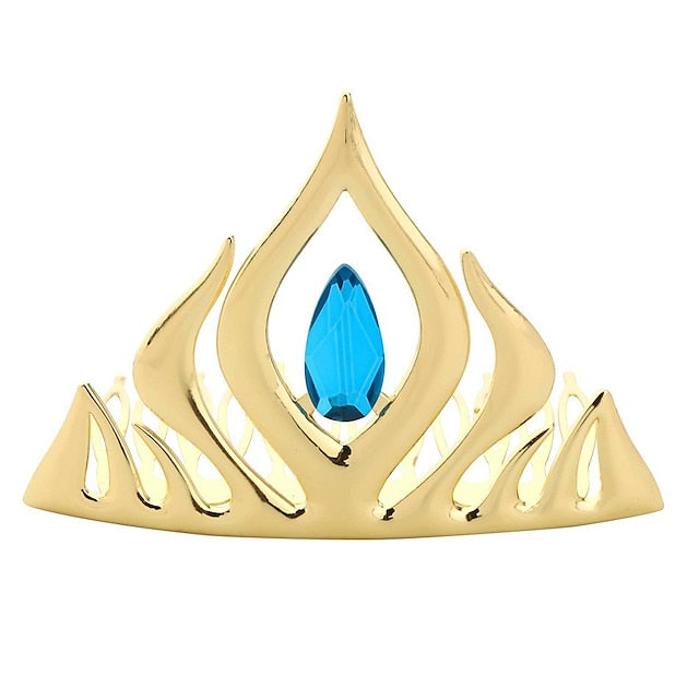 Dress Fairytale Flower Frozen Princess Girl Vacation Elsa