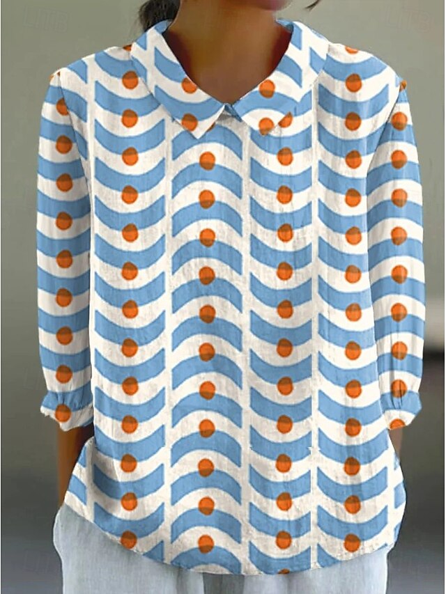 Women's Shirt Graphic Geometric Bohemia Vintage Tropical