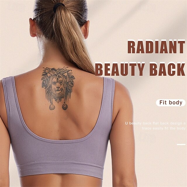 Women's Yoga Bra Pilates Bra Sports Bra Bra Top Push Up