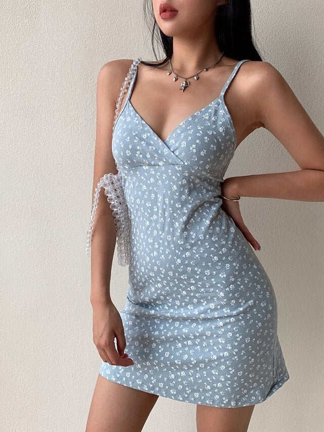 Women's Mini Dress Sheath Dress Slip Dress Vacation Casual