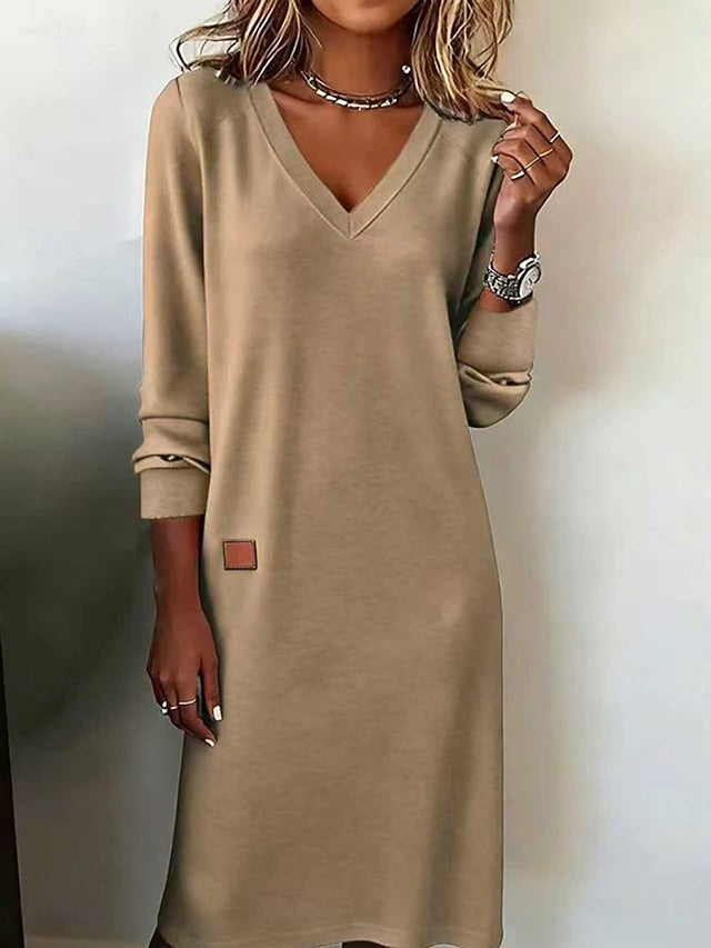 Women's Maxi Dress Shift Dress Casual Daily Regular Fit
