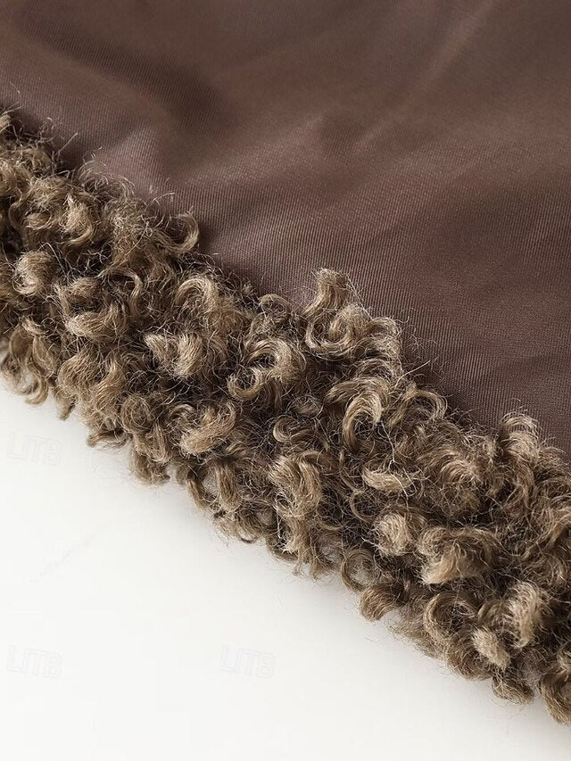 Coat Warm Fur Furs Teddy Comfortable Women's Faux