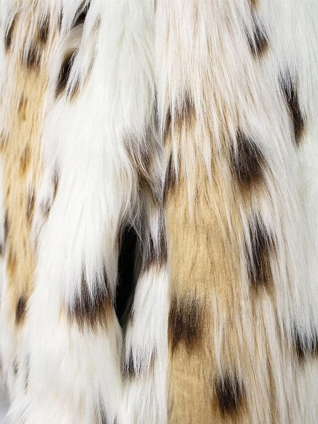 Comfortable Faux Warm Coat Fur Furs Women's Leathers