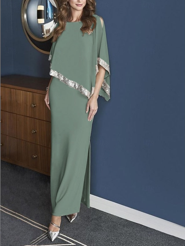 Beach Sheath Mother Guest of Dress Bride the Wedding