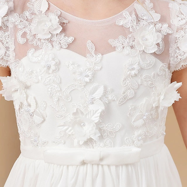 Girls' First Girl Flower Communion Dress Princess