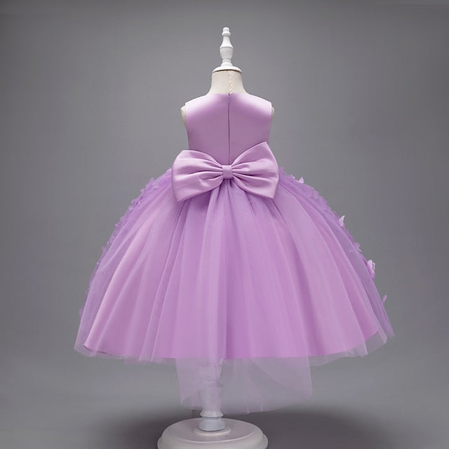 Butterfly Party Girl Dress Kids Girls' Flower