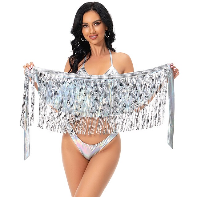 Dance Costumes Exotic Dancewear Pole dance Top Tassel Ruching