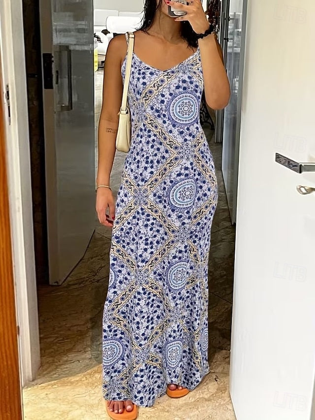 Women's Maxi Dress Sundress A Line Dress Slip Dress