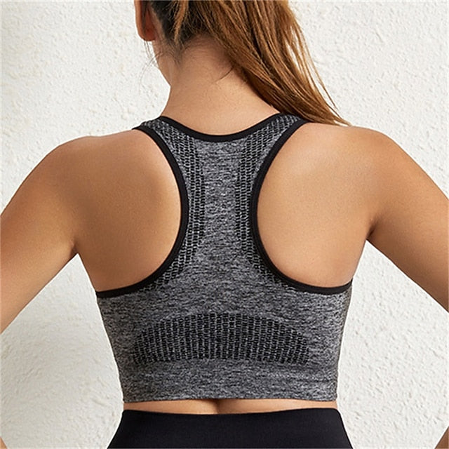 Women's Yoga Bra Sports Bra Pilates Bra Bra Top Push Up