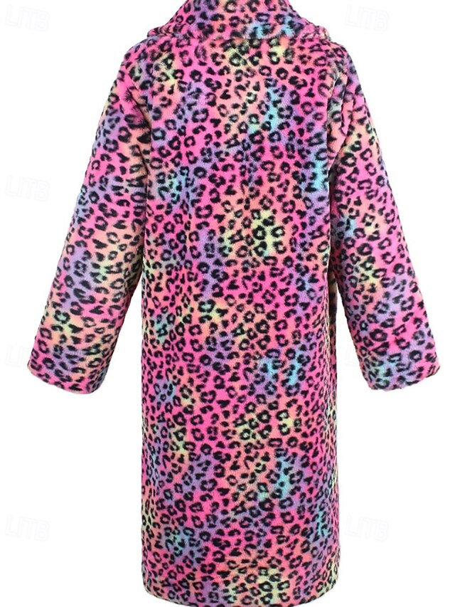 Coat Furs Warm Pocket Women's Comfortable Fur Faux