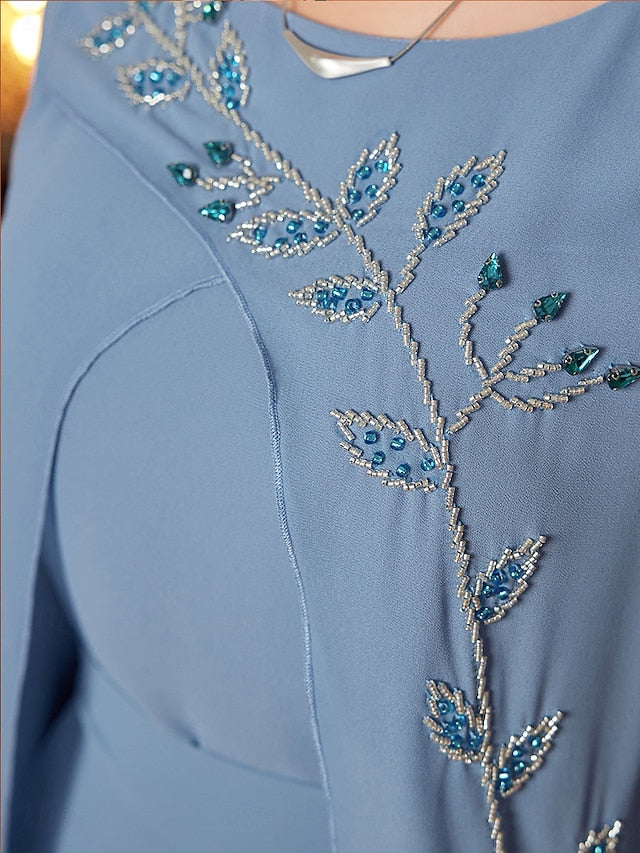 Length Neck A-Line of Elegant V Dress Floor Bride Mother the