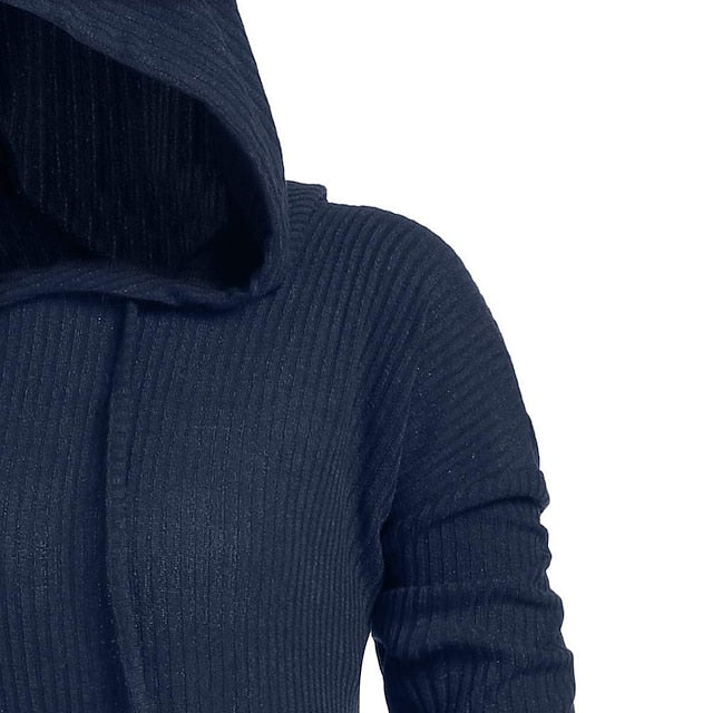 Women's Pullover Solid Color Casual Long Sleeve Regular Fit
