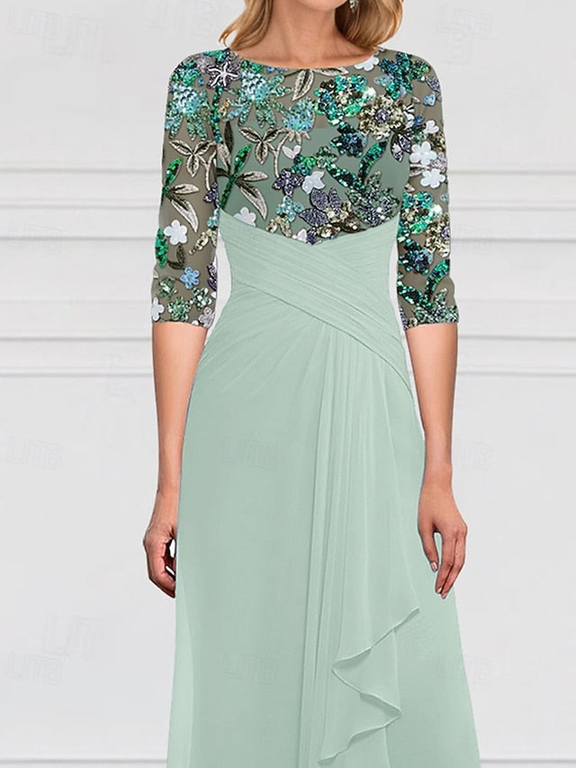 Sparkle of the SkyBeaded Dress Mother Bride Gown A-Line