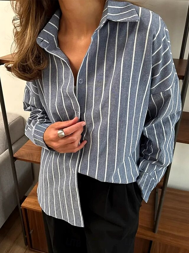 Women's Summer Shirt Casual Shirt Buttons Print Graphic