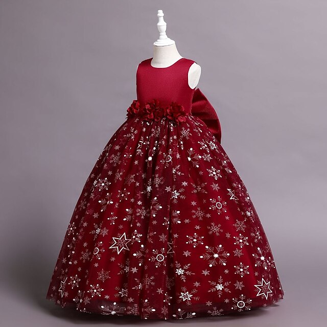 Party Flower Kids Line Girls' Little Wedding Dress A