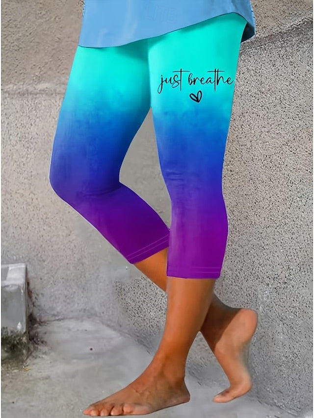 Women's Capri Pants Leggings Vacation Vintage Fashion