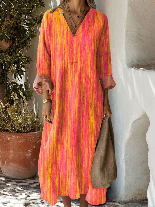 Women's Midi Dress Casual Dress Sundress A Line Dress